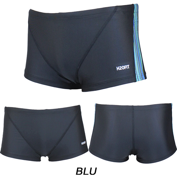 H2OFIT メンズ 競泳水着 練習用 SHORT BOXER SPLICE H2-BS070724 | ブランド登録なし | 01