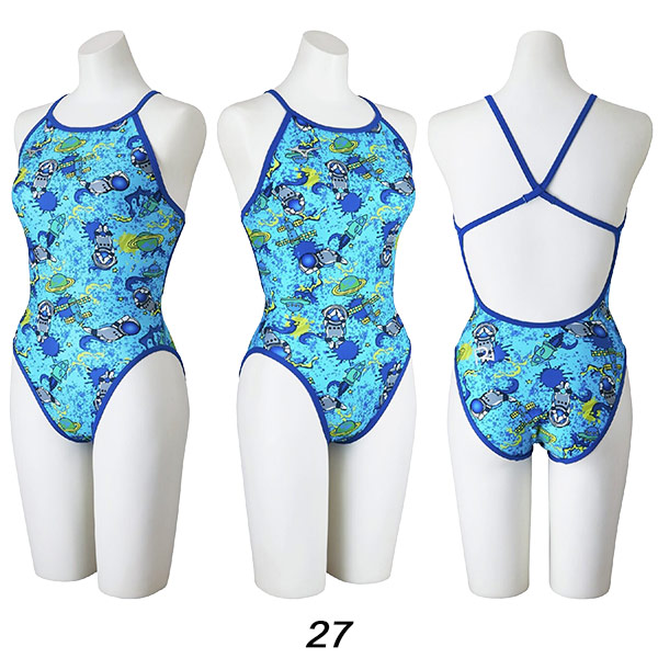 MIZUNO（ミズノ） レディース 競泳水着 練習用 ミディアムカット