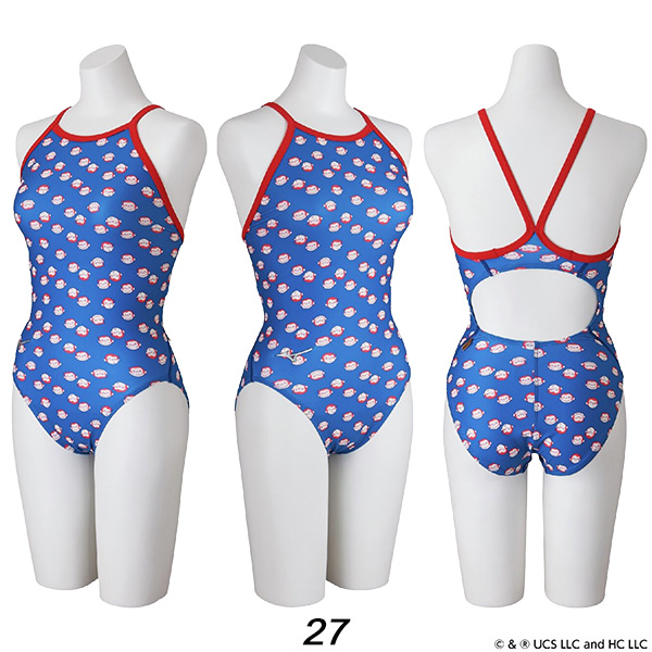 MIZUNO（ミズノ） おさるのジョージ レディース 競泳水着 練習用
