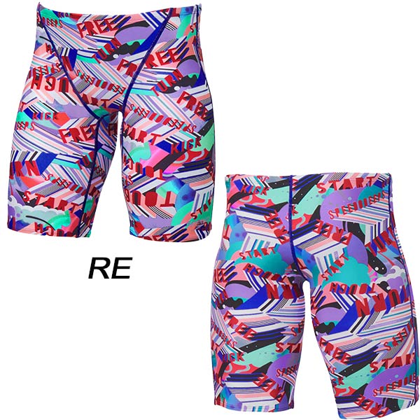 speedo（スピード） メンズ 競泳水着 練習用 Wording Stripes TURNS