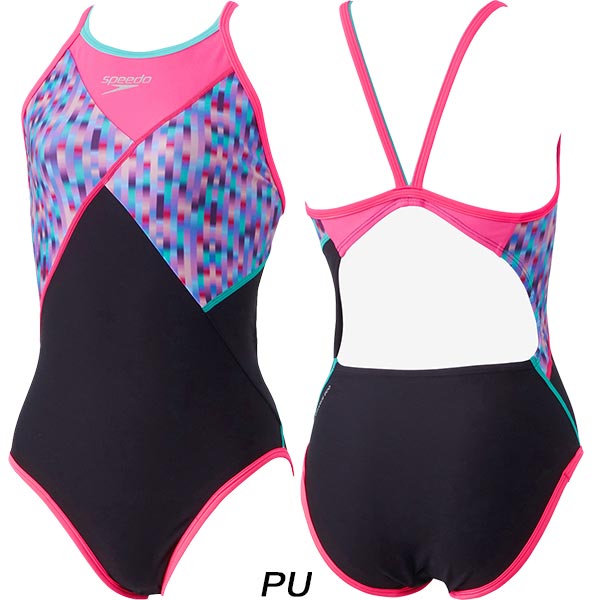 speedo（スピード） レディース 競泳水着 練習用 LINEAR GRADIENTS