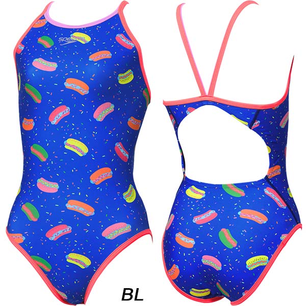 speedo（スピード） レディース 競泳水着 練習用 Hot Dog TURNS SUIT