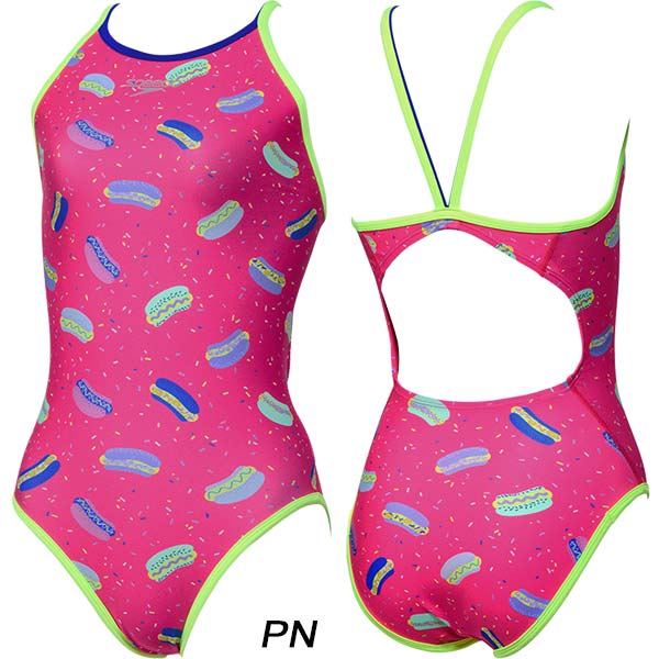 speedo（スピード） レディース 競泳水着 練習用 Hot Dog TURNS SUIT
