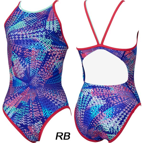 speedo（スピード） レディース 競泳水着 練習用 MONOGRAM JAPAN3