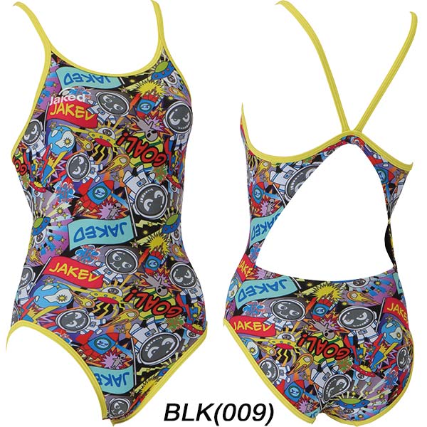 Jaked（ジャケッド） レディース 競泳水着 練習用 ハイパーバック