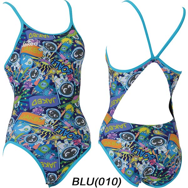 Jaked ジャケッド 競泳水着 ハイカット Jaked（ジャケッド） レディース 競泳水着 練習用 ハイパーバック