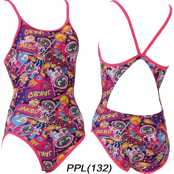 Jaked（ジャケッド） レディース 競泳水着 練習用 ハイパーバック