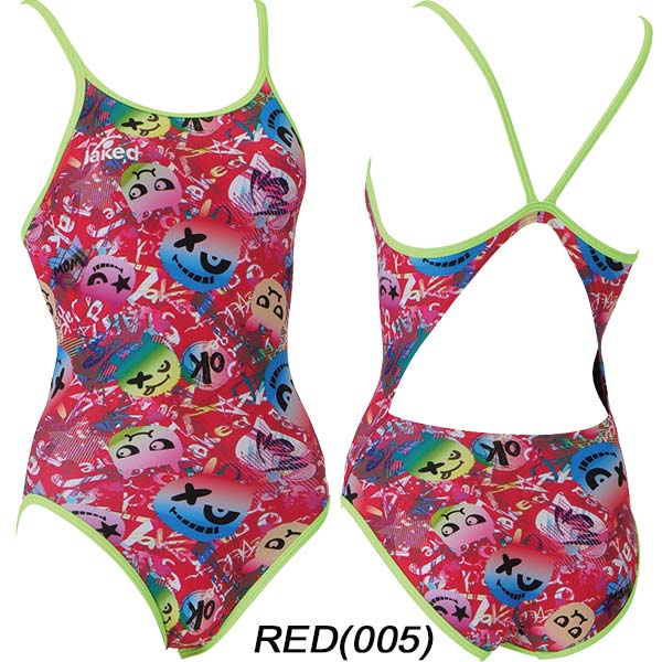 Jaked（ジャケッド） ジュニア 女子 競泳水着 練習用 ハイパーバック