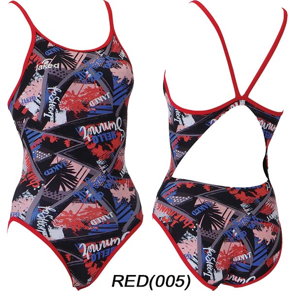 Jaked（ジャケッド） レディース 競泳水着 練習用 ハイパーバック