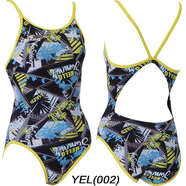 Jaked（ジャケッド） レディース 競泳水着 練習用 ハイパーバック