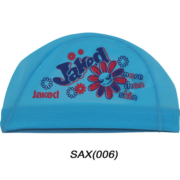 Jaked（ジャケッド） スイムキャップ プリント メッシュキャップ