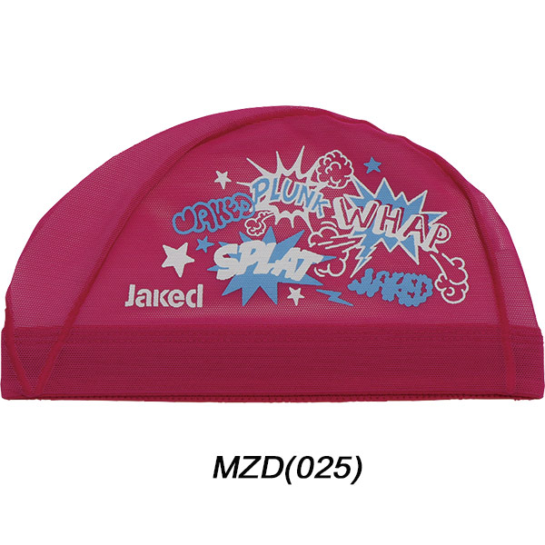 Jaked（ジャケッド） スイムキャップ プリント メッシュキャップ