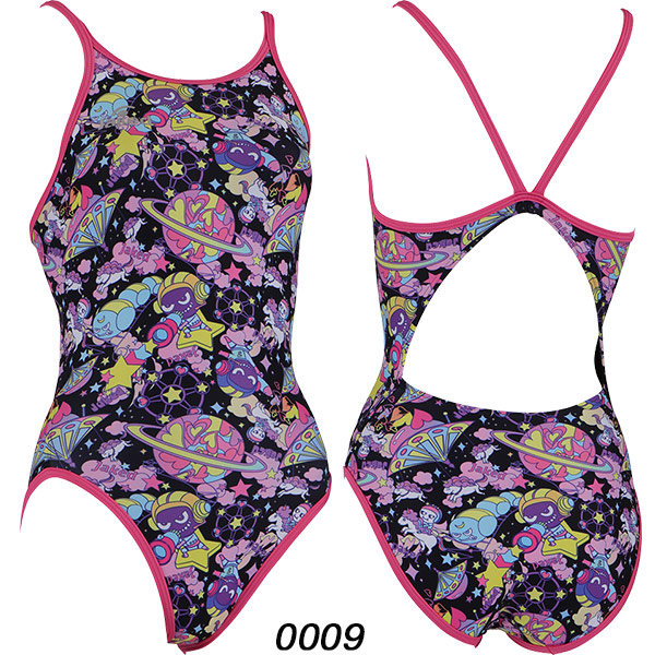 Jaked（ジャケッド） ジュニア 女子 競泳水着 練習用 ハイパーバック