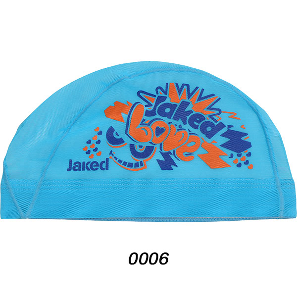 Jaked（ジャケッド） スイムキャップ プリント メッシュキャップ