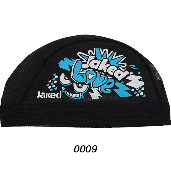 Jaked（ジャケッド） スイムキャップ プリント メッシュキャップ