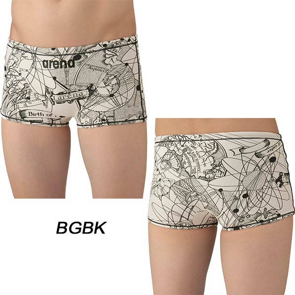 アリーナ（arena） メンズ 競泳水着 練習用 ショートレッグ タフスキン