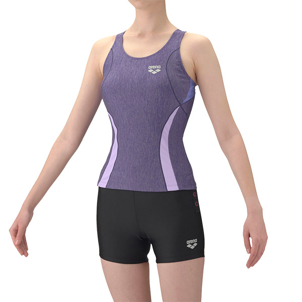 アリーナ（arena） レディース フィットネス水着 セパレーツ 差し込み