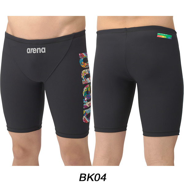 【新品タグ付き】ARENA アリーナタフハーフスパッツ サイズ O (13) アリーナ ARENA 競泳水着 レディース 練習用 トレーニングハーフ