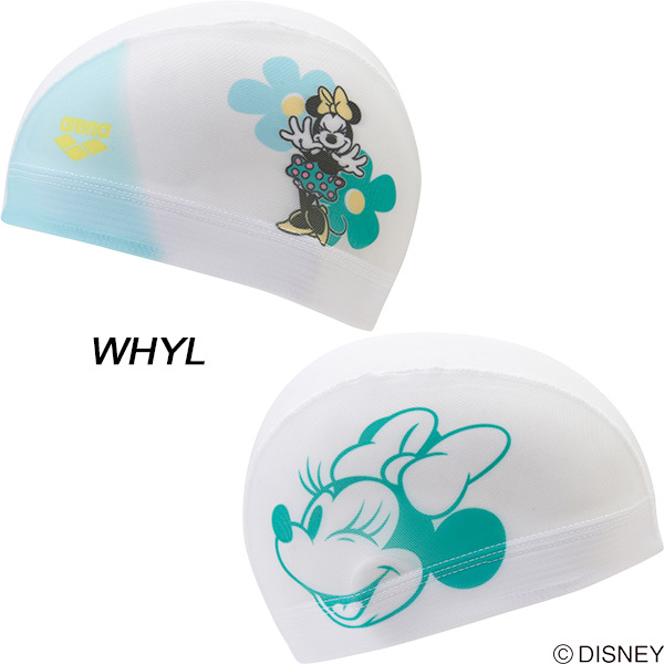 アリーナ（arena） arena Disney ディズニー スイムキャップ メッシュ