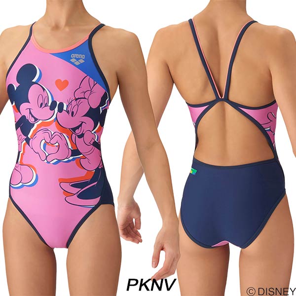 arena ディズニー 競泳水着 Oサイズ アリーナ（arena） arena Disney ディズニー レディース 競泳水着 練習