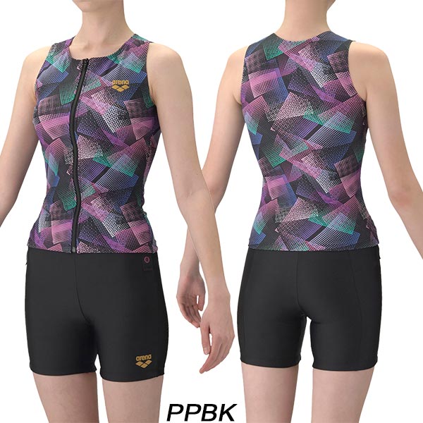 アリーナ（arena） レディース フィットネス水着 セパレート フロント