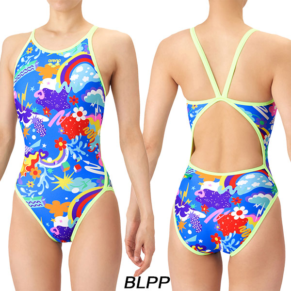 アリーナ（arena） レディース 競泳水着 練習用 ワンピース オープン