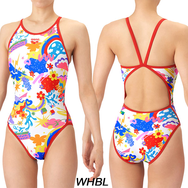 アリーナ（arena） レディース 競泳水着 練習用 ワンピース オープン