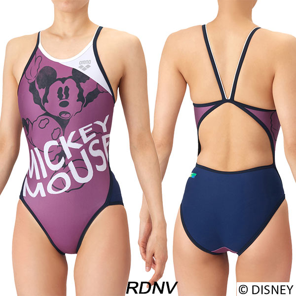 アリーナ（arena） arena Disney ディズニー レディース 競泳水着 練習