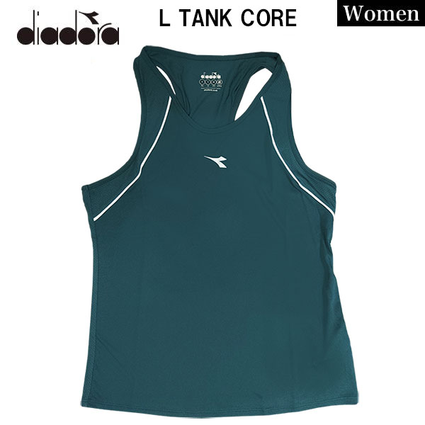 ディアドラ diadora レディース テニス ウエア タンクトップ L TANK CORE D102180268 60092