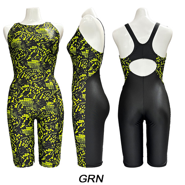 H2OFIT レディース競泳水着 練習用 オールインワン MAXBACK H2-S030523