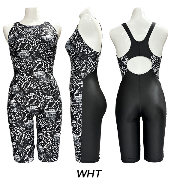 H2OFIT レディース競泳水着 練習用 オールインワン MAXBACK H2-S030523