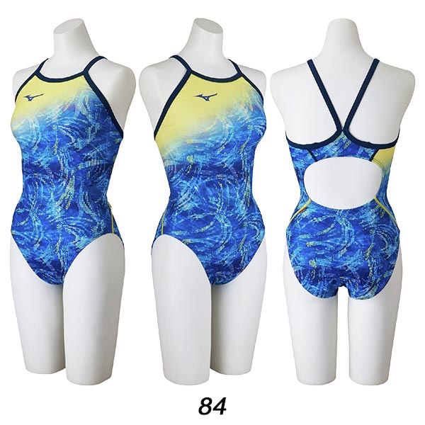 MIZUNO（ミズノ） レディース 競泳水着 練習用 ミディアムカット