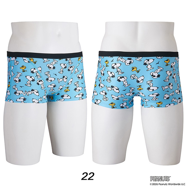 MIZUNO（ミズノ） スヌーピー PEANUTS メンズ 競泳水着 練習用