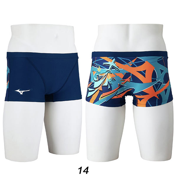 MIZUNO（ミズノ） ジュニア 男子 競泳水着 練習用 ショートスパッツ