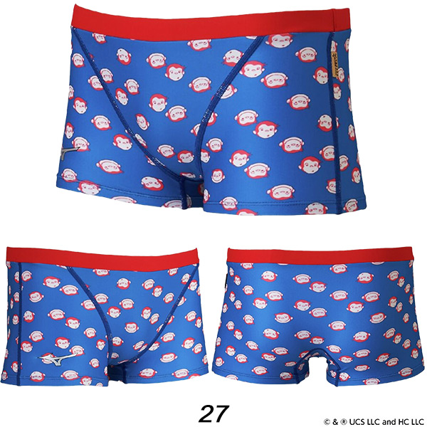 MIZUNO（ミズノ） おさるのジョージ ジュニア 男子 競泳水着 練習用