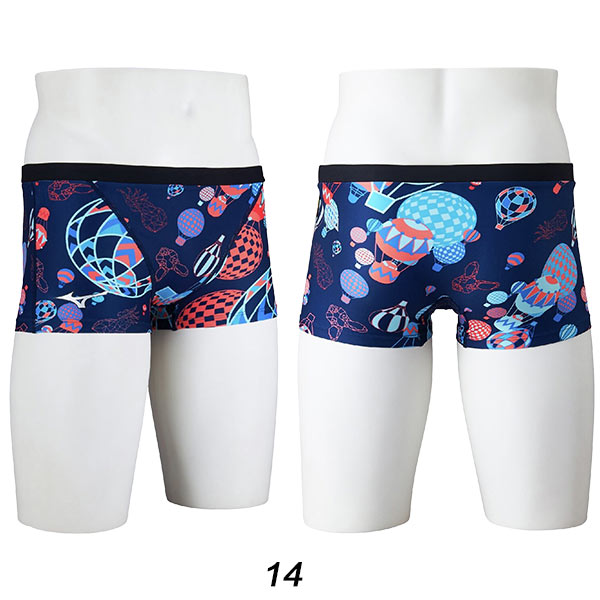 MIZUNO（ミズノ） メンズ 競泳水着 練習用 ショートスパッツ エクサー