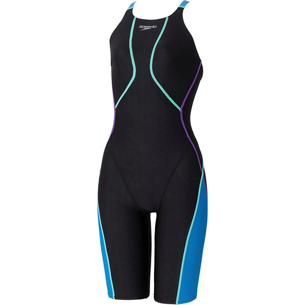 speedo（スピード） ジュニア 女子 競泳水着 WA承認 ハーフスパッツ