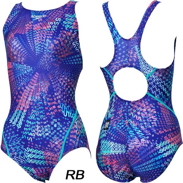スピード speedo レディース 競泳水着 WA承認 ワンピース FLEXΣX COMFOCUT SUIT SCW02608F_2