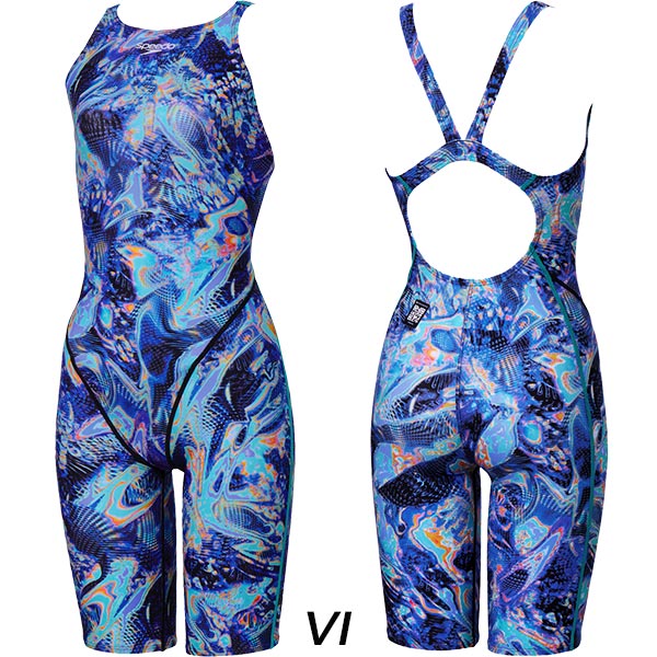 speedo（スピード） レディース 競泳水着 WA承認 スパッツ FLEXΣX