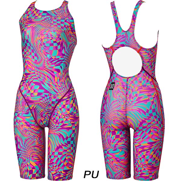 speedo（スピード） レディース 競泳水着 WA承認 スパッツ FLEXΣV セミ