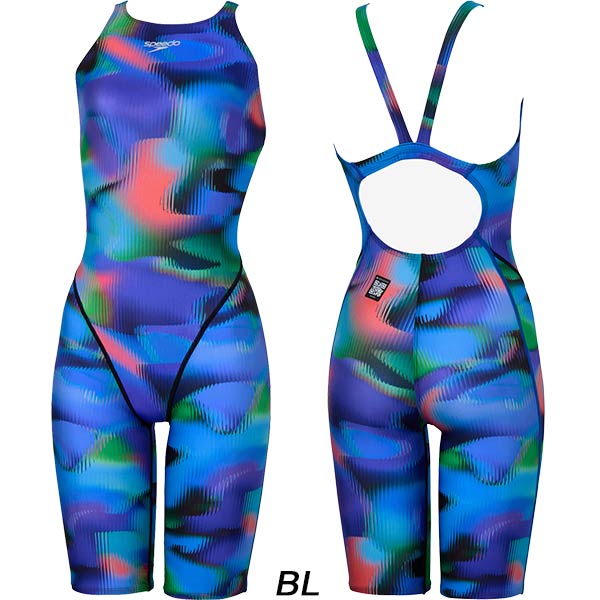 speedo（スピード） レディース 競泳水着 WA承認 スパッツ FLEXΣX セミ