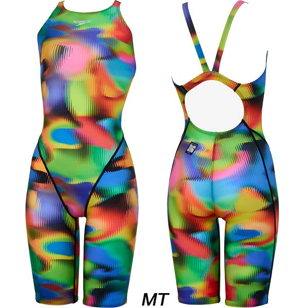 speedo（スピード） レディース 競泳水着 WA承認 スパッツ FLEXΣX セミ