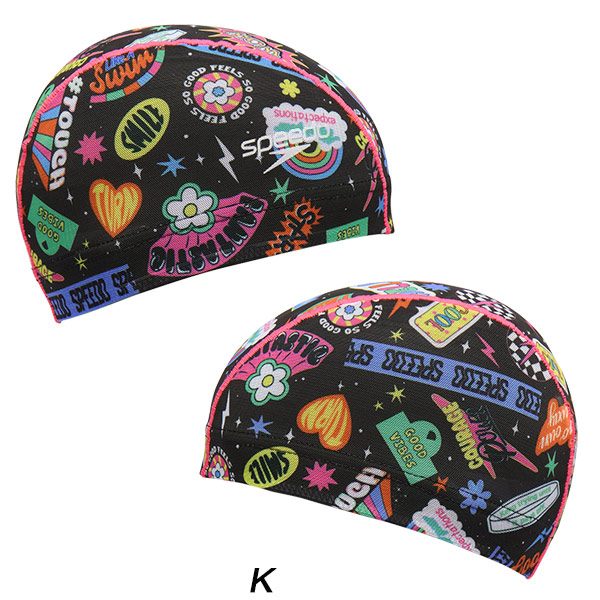 speedo（スピード） スイムキャップ メッシュキャップ Colorful Icons