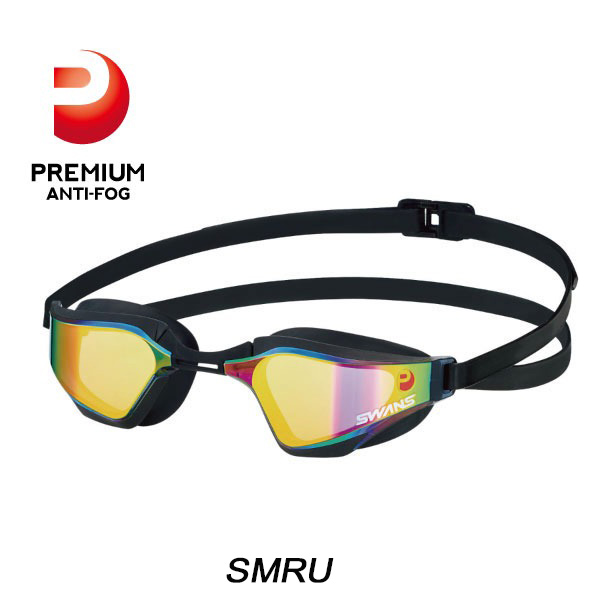 「メガネ着用可」SWANS ミラーゴーグル 専用ケース付き メガネ着用可」SWANS ミラーゴーグル 専用ケース付き SWANS スワンズ