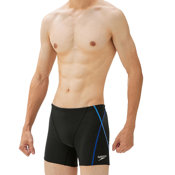 【全品P2倍+最大1500円OFFクーポン】スピード speedo メンズ 競泳水着 練習用 ハーフ...