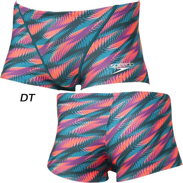 水活セット speedo スピード メンズ 競泳水着 練習用 ボックス LAU TURNS