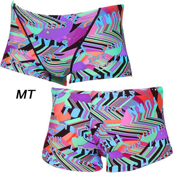 speedo（スピード） メンズ 競泳水着 練習用 Wording Stripes TURNS