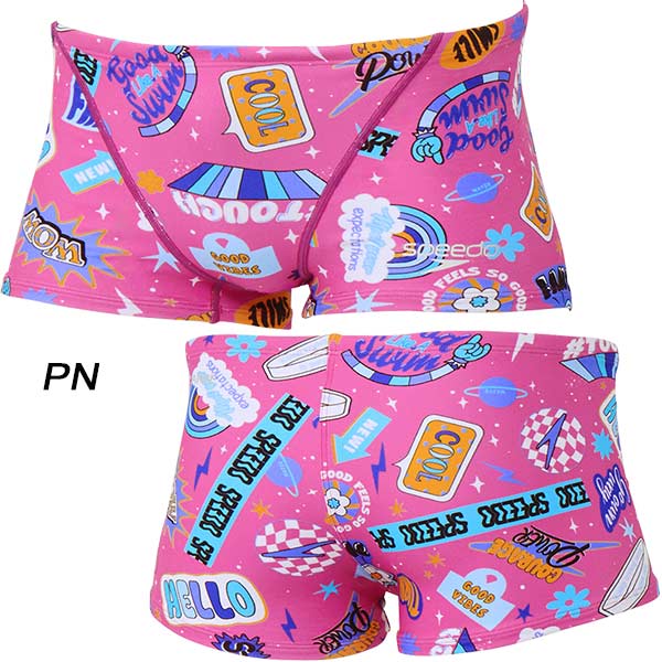 speedo（スピード） メンズ 競泳水着 練習用 ボックス Colorful Icons