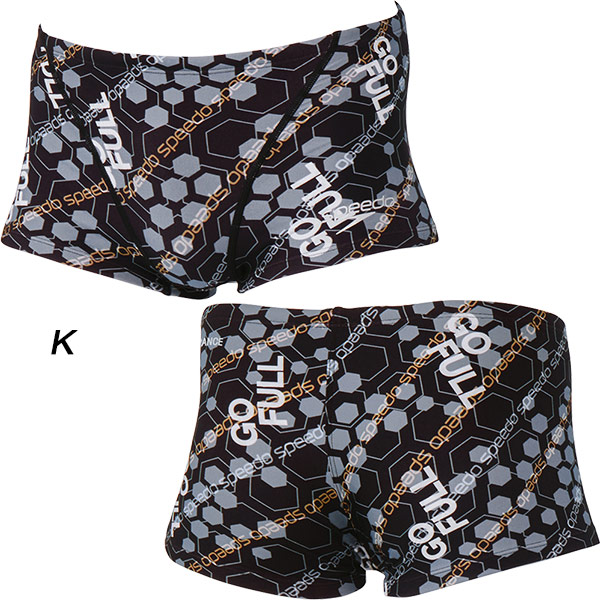 speedo（スピード） メンズ 競泳水着 練習用 ボックス Hexagonal TurnS