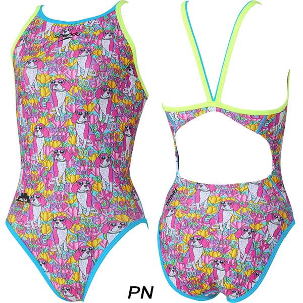 speedo（スピード） モルガコラボ レディース 競泳水着 練習用